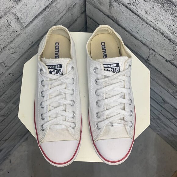 Converse Chuck Taylor All Stars White Sneakers - Picture 3 of 8